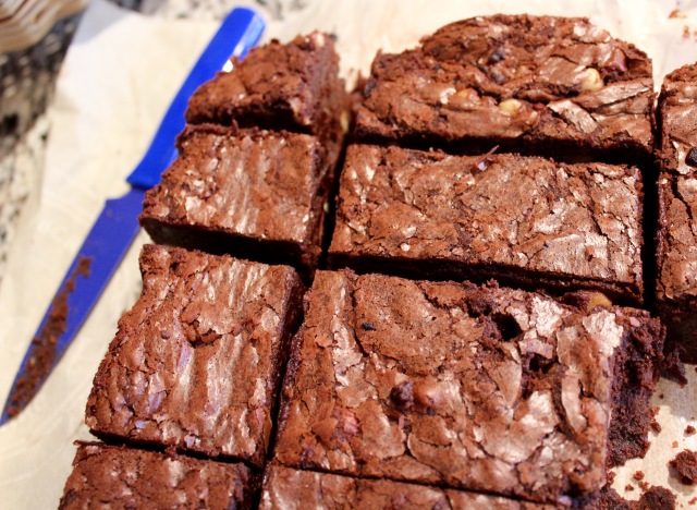 Chocolate Hazelnut Brownies | Blue Owl Treats